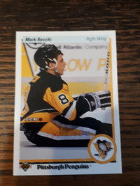 1990-91 Upper Deck Hockey Mark Recchi Rookie Card #178