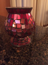 Vase décoratif avec mosaique