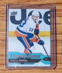 Mathew Barzal Rookie Hockey Card