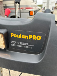 Poulan Pro 27” 1150 series