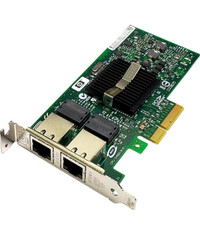 HP NC360T DUAL RJ-45 1GBPS GIGABIT ETHERNET PCI-E X4 LOW PROFILE
