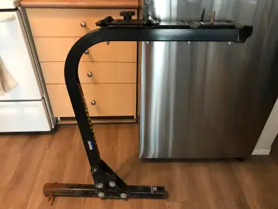 Car bike carrier , can carry 2 bikes ( originally can carry 4 bikes, but missing one part, you can f...
