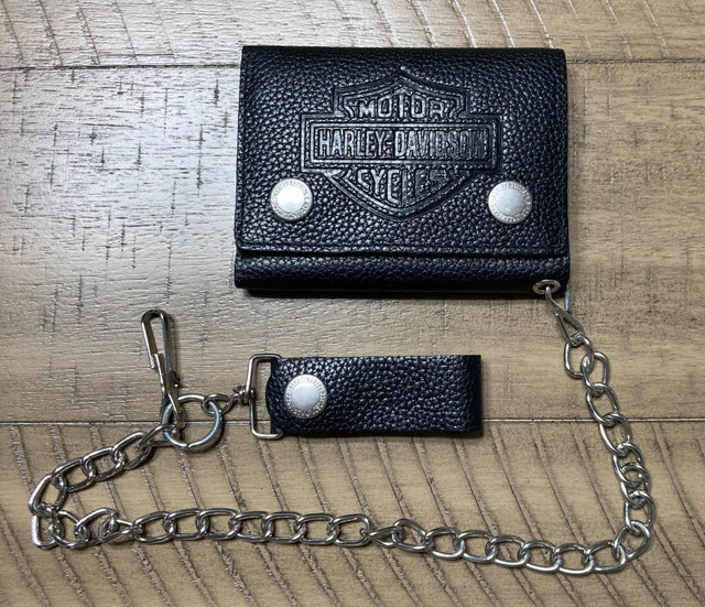 For Sale: Harley Davidson Wallet (Trifold With Chain) in Men's in Corner Brook