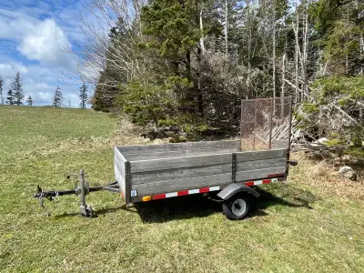 Just Inspected Axle hangers have been replaced All lights work Side boards have been replaced Tie do...