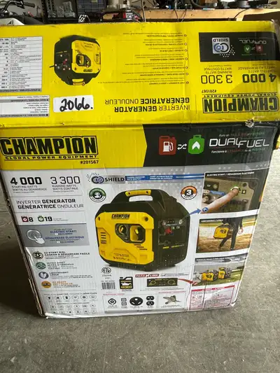 4000w Champion generator , View more