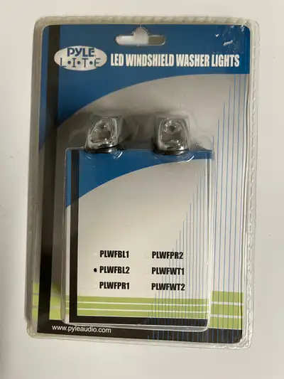 New LED Auto Windshield Washer Lights, View more