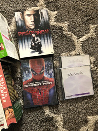 DVD and vhs