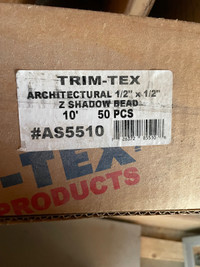 38 pieces TrimTex Z Shadow Bead 