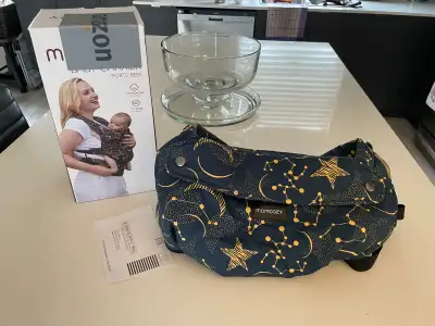 Momcozy Baby Carrier, “Starry Sky”- Brand New, View more