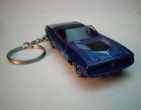 1970 Plymouth Barracuda Custom Keychain - Brand New - Muscle Car