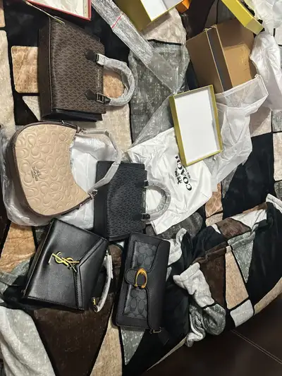 Michael Kors, Coach, and YSL Handbags, View more