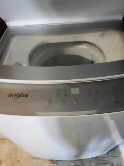 Whirlpool stackable washer and dryer for sale like new!