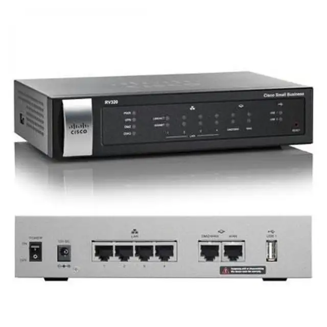 New Cisco RV320 RV320-K9-NA Gigabit Dual WAN VPN Router in Networking in City of Toronto - Image 3