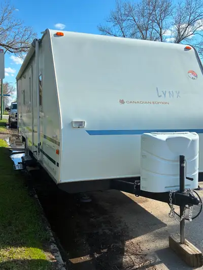 One owner - 2002 29Ft Prowler Travel Trailer. Bunks. No slide. 2 year old air conditioner, 4 year ol...