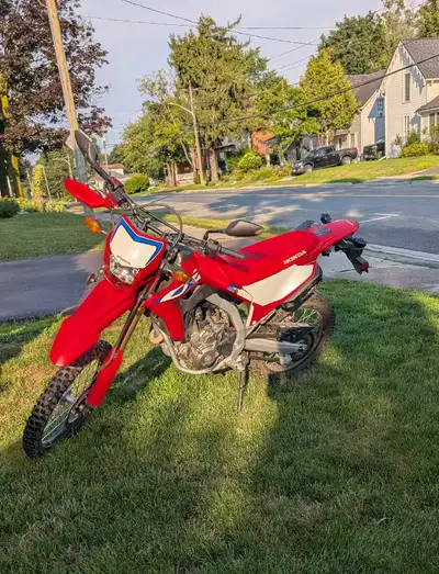 2023 Honda CRF 300L, bike is in great condition it was bought basically new with 725km on it bought...