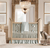 Restoration Hardware Baby & Child Belle Upholstered Crib