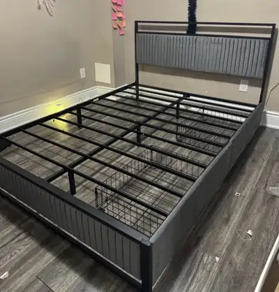 base de lit (grand lit/queen), View more