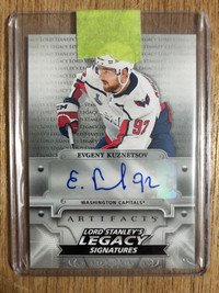 2019-20 EVGENY Kuznetsov ARTIFACTS LORD STANLEY Auto