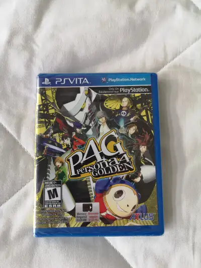 Selling my sealed copy of Persona 4 Golden for Playstation Vita. Firm price. Cash or e-tranfer, pick...