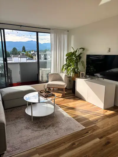 Beautiful and bright 1-bed, 1-bath North Vancouver, apartment for rent for September 1st. Located on...