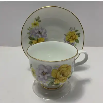 SADLER Wellington fine bone china tea cup and saucer Made in Eng, View more