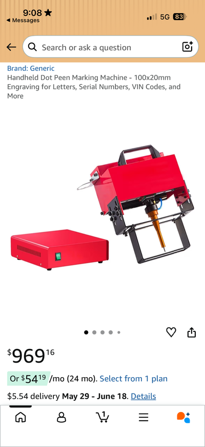Number stamp tool got to start a business but plans changed, View more