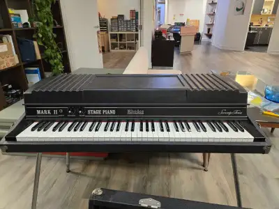 1983 Rhodes Fender Electric Piano in excellent condition with all original parts including damper pe...