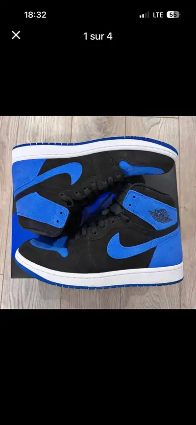 Nike Air Jordan 1 High OG Royal size:10, View more