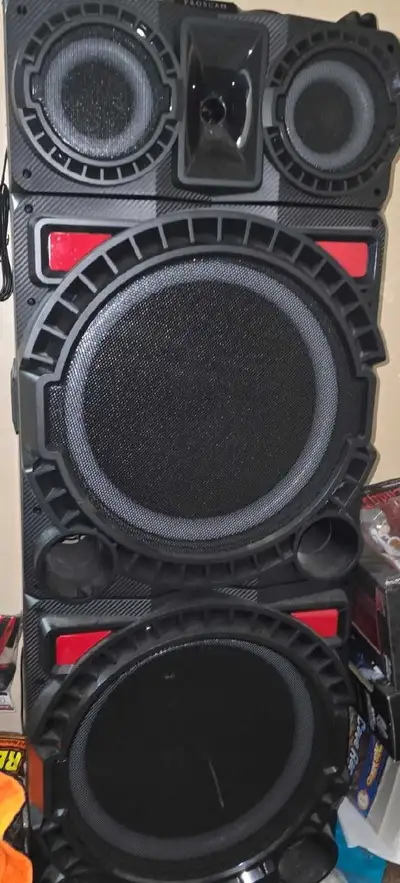 Proscan Light Up Bluetooth Speaker & Karaoke Machine, View more