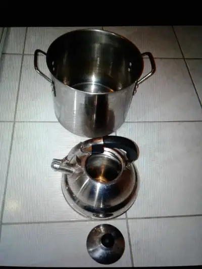Call or text if serious about pickup 647.425.8678 Scarborough Good condition stainless steel kettle...