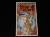 Springtime in the rockies (1942) Cassette VHS