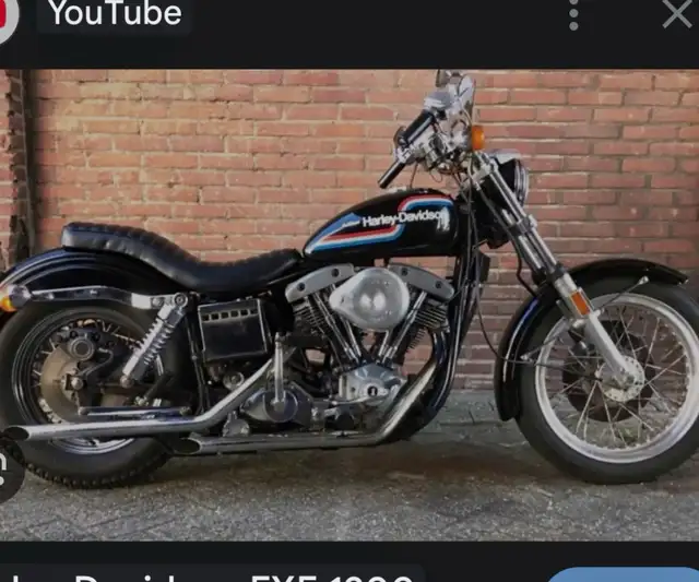 Wanted Harley fxe super glide or fxs low rider shovelhead in Street, Cruisers & Choppers in Winnipeg - Image 2