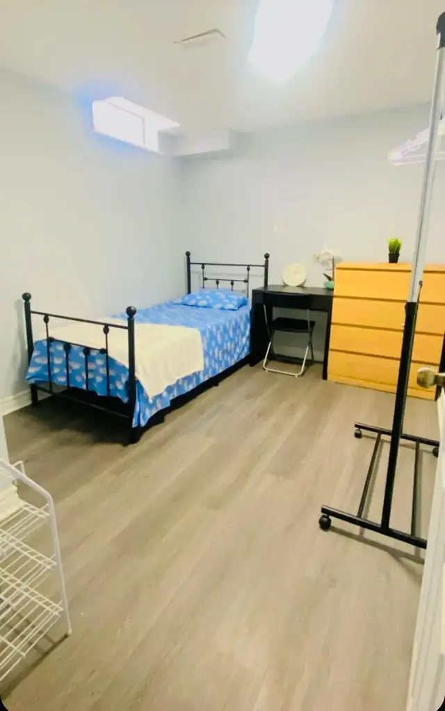 ## Full Furnished 1 Private Basement Room Available ##