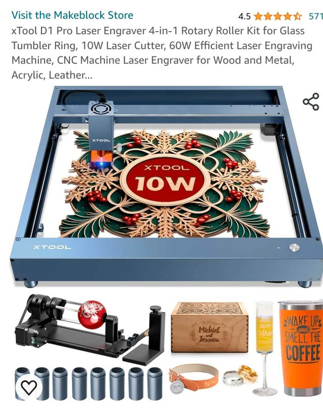 Xtool d1 pro 10w laser in Hobbies & Crafts in Peterborough