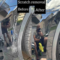 Scratch removal & stain removal 
