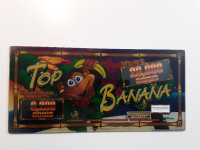 Slot Machine the Top Banana vintage art  glass