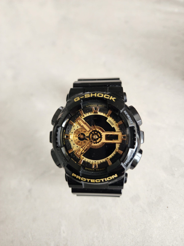 G-SHOCK MEN'S WATCH - Black and Gold - Mint in Jewellery & Watches in Ottawa - Image 2