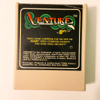 Vintage 1982 Venture Atari 2600 Game Coleco