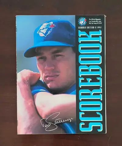 Blue Jays Scorebook - Summer Edition II 1992, View more