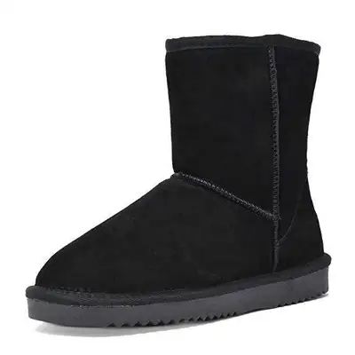 Women's Shearling (Sheepskin/suede) Boots - Black - 9 -NEW, View more