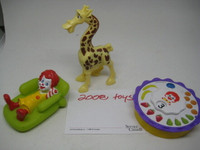 Lot of  2008 McDonald's Happy Meal toys - EUC