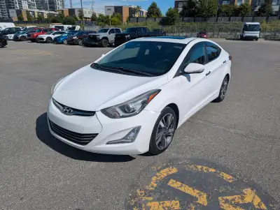 2014 Hyundai Elantra Limited, 4 Cyl. 1.8L Automatic. - Toit Ouvrant électrique - Cuir - Climatisatio...