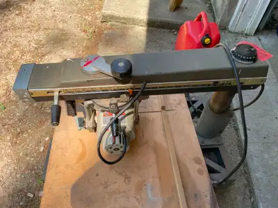Vintage Radial Arm Saw, View more