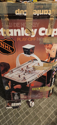 Coleco NHL Stanley Cup Playoff table hockey AS-IS