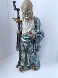 Vintage Chinese Wise Man figurine