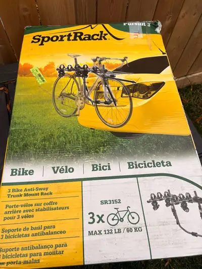 SportRack Bike Rack 3 bikes, View more