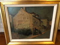 Antique Gallery Framed Oil Painting + Private Art Collection