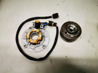Flywheel and stator for 2005 Yz 450