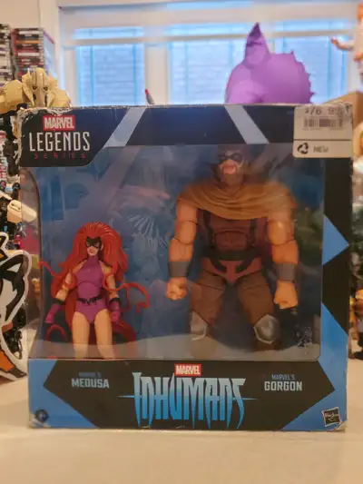 Marvel Legends Series Inhumans Medusa & Gorgon Two-Pack, View more