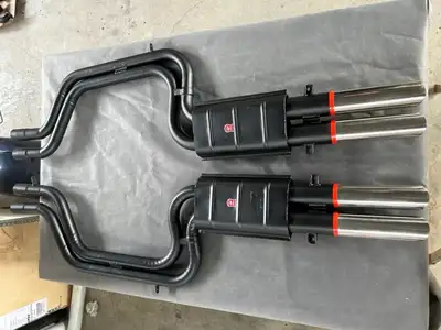 Exhaust silencers for Ferrari Daytona. Price on request. More parts available. For additional inform...